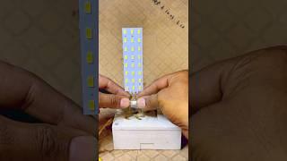 12 volt Led vs 220v electricity ️crazy experiment #electrical #experiment #science #ideas