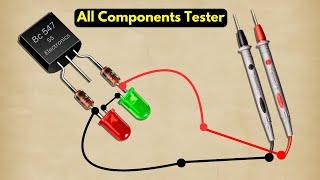 All Components Tester | Make Universal Electronics Components Tester