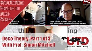 Deco theory with Prof. Simon Mitchell, part 1/3: Contributing factors to decompression stress