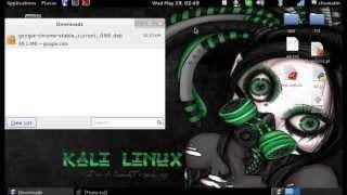 How to install google chrome in kali linux