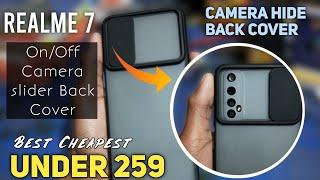 Realme 7 BACK COVER UNBOXING Best Camera Protection Back cover with camera hide slide |Techno Amrit