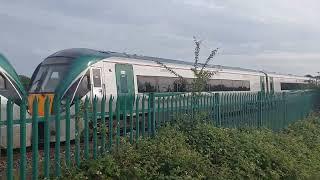 Irish Rail: InterCity Railcar 22201 arriving at Athenry headed for Galway (18/6/22)