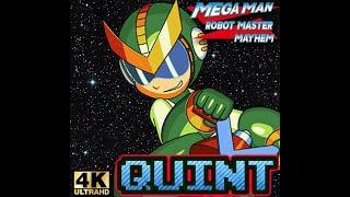 Mega Man Robot Master Mayhem 3.1 MUGEN Playthrough with Quint (4K/60fps)