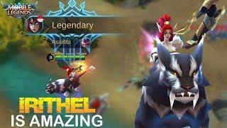 New Hero IRITHEL IS AMAZING!!! First Gameplay - Mobile Legends Patch 2.08