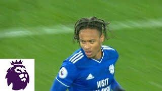 Bobby Reid scores in scrum for Cardiff City against Watford | Premier League | NBC Sports