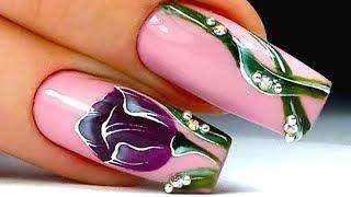 THE BIGGEST Spring NAIL DESIGN Flowers | Fashion Manicure 2019