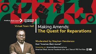 Reparations the focus of the latest ‘American Black Journal,’ BridgeDetroit virtual town hall