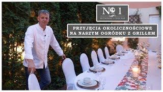 PRZYJĘCIA OKOLICZNOŚCIOWE Z GRILLEM NA OGRÓDKU RESTAURACJI NO 1