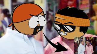 Vadivelu Police comedy animation / tamil anime comedy