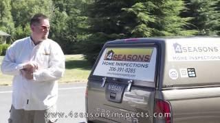 A home Inspection;  4 SEASONS HOME INSPECTIONS