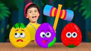 Surprise Eggs Fruits Kids Songs | BabyBillion | Nursery Rhymes