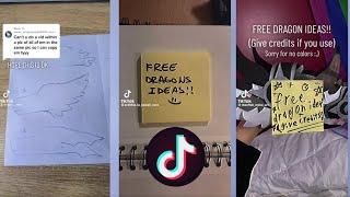 Paper Dragon Puppet Ideas! TikTok Compilation