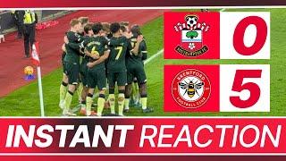 REACTION VIDEO Saints 0 - 5 BRENTFORD | Saints Thrashed