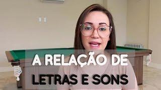 A RELAÇÃO ENTRE LETRAS E SONS