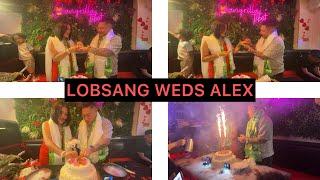 @lobsang22 WEDS ALEX WEDDING CEREMONY #tibetanvlogger #tibetan #wedding #food #mojito #dailyvlog