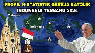 Terbaru‼️Statistik Gereja Katolik Indonesia. Jumlah umat, pastor hingga sekolah. Berkurang?