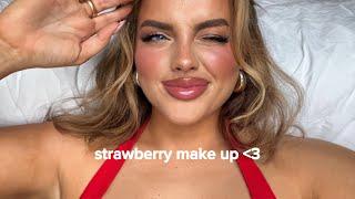 i’m obsessed with this strawberry make up trend