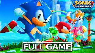 SONIC SUPERSTARS Full Gameplay Walkthrough / No Commentary【FULL GAME】HD