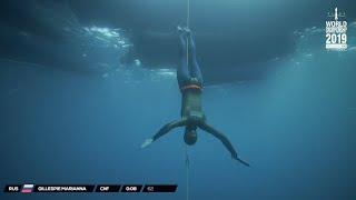 Marianna Gillespie - Silver Medal | CNF | AIDA Freediving Depth World Championships 2019