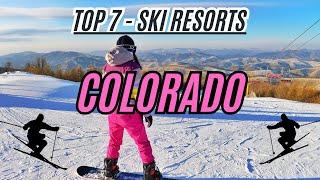 Top 7 Colorado Ski Resorts - Complete Guide | Best Colorado Ski Towns #coloradomountains