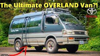 Toyota Hiace 4x4 Camper Van Pop Top Cruising Cabin Overland Off Grid Build by OttoEx