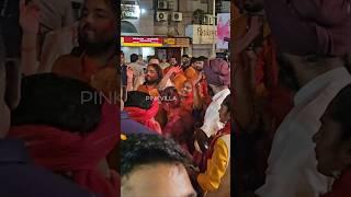 Radhika & Anant Ambani DANCING during Ganpati Visarjan  | Ambani Ganpati | #shorts #ganpati #ambani