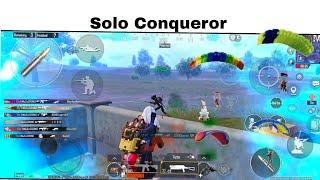 DAY 9 | Solo Conqueror Rank push Ace master Done  Best Strategy Survival For End zone #bgmi