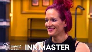 Caroline Exceeds A Canvas' Expectations - Ink Master: Redemption, Season 3