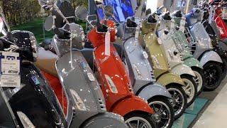 VESPA Scooters. All Colors