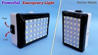 How to Make a Powerful Emergency Light at Home | Emergency Light Diy | Rechargeable Emergency Light