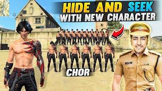 Playing Funny Hide And Seek With Noob Chimkandis  As Gaming Vs As Rana - Garena Free Fire