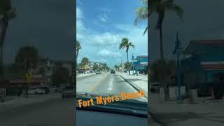 A drive through Fort Myers Beach #swfl #fortmyersbeach