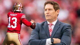 Steve Young gives honest evaluation of 49ers Brock Purdy in rain game & how Brock plays