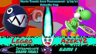 Zelcadia Cup Mario Tennis Aces Tournament - Intermediate Grand Final, Game 1 - Legro vs Azek42