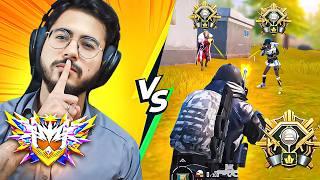 Can Free Fire Grandmaster Player Win Against PUBGm Hardest Rank Lobby?