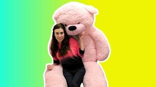 GIANT 7 FEET TALL TEDDY BEAR SURPRISE!!!