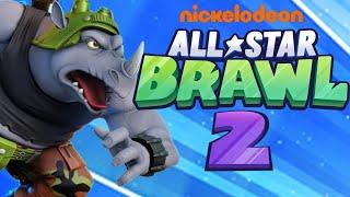 NEW Nickeoleon All Star Brawl 2 Rocksteady DLC Gameplay & All Costumes (PS5)