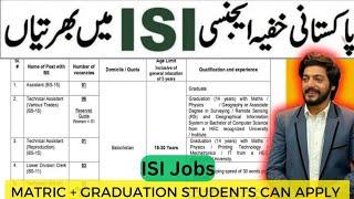 Ministry of Defence (MOD) Jobs 2024 || MOD Survey of Pakistan Jobs  || ISI Jobs 2024