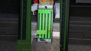 New Green Magnetic Socket Tray  Mac Tools #tools #tooltruck #new #mactools #automotive #green