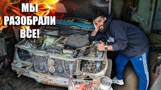 ПОЛНАЯ РЕСТАВРАЦИЯ Mercedes w124. НОВЫЙ ДВИГАТЕЛЬ И ПОКРАСКА.