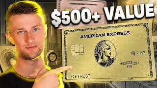 Ranking The 10 BEST AmEx Gold Benefits (Earn Way More!)