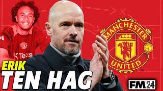 TEN HAG'S new tactic for Manchester United on football manager ???