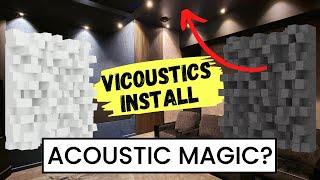 Sound BEYOND the WALLS!  Vicoustic DC3 Diffusion Panel.  Home Theater Gurus.