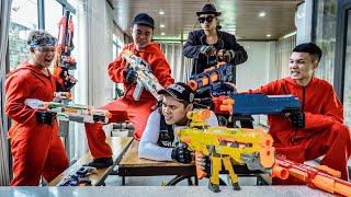 LTT Nerf War : Team SEAL X Warriors Nerf Guns Fight Crime Dr Ken Criminal Hunting Campaign