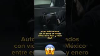 ¡Cuidado! AMIS revela los autos más robados con violencia en México. Descubre si el tuyo está aquí