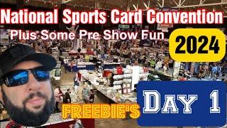 Cleveland Ohio National Sports Card Convention 2024 VLOG Rock & Roll HOF & Day 1 of The Show #NSCC24