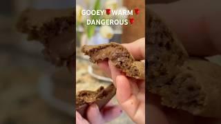 Decadence in every bite…These gooey Nutella chocolate cookies are pure luxury disguised as dessert