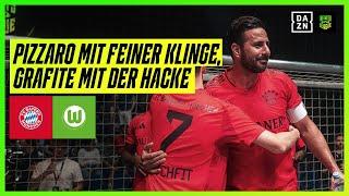 Tore satt im Legendentreffen: FC Bayern - VfL Wolfsburg | Infinity League | DAZN Highlights