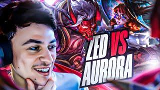 LL STYLISH | ZED VS AURORA! TAKE THESES RUNES TO WIN