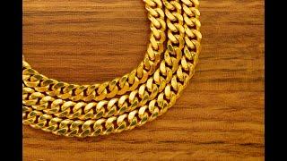 100g Gold Cuban Link Chain - 6mm - 22 inch - 24K Jewelry Review